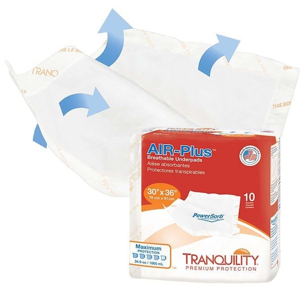 Tranquility Air-Plus Low Air Loss Underpad, 30 x 36in, 10PK 2710 - main